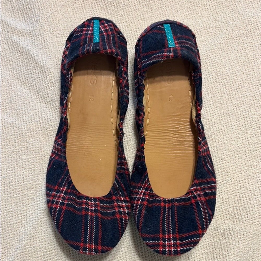 Tieks Heritage Plaid Flats Comfortable Classic Design